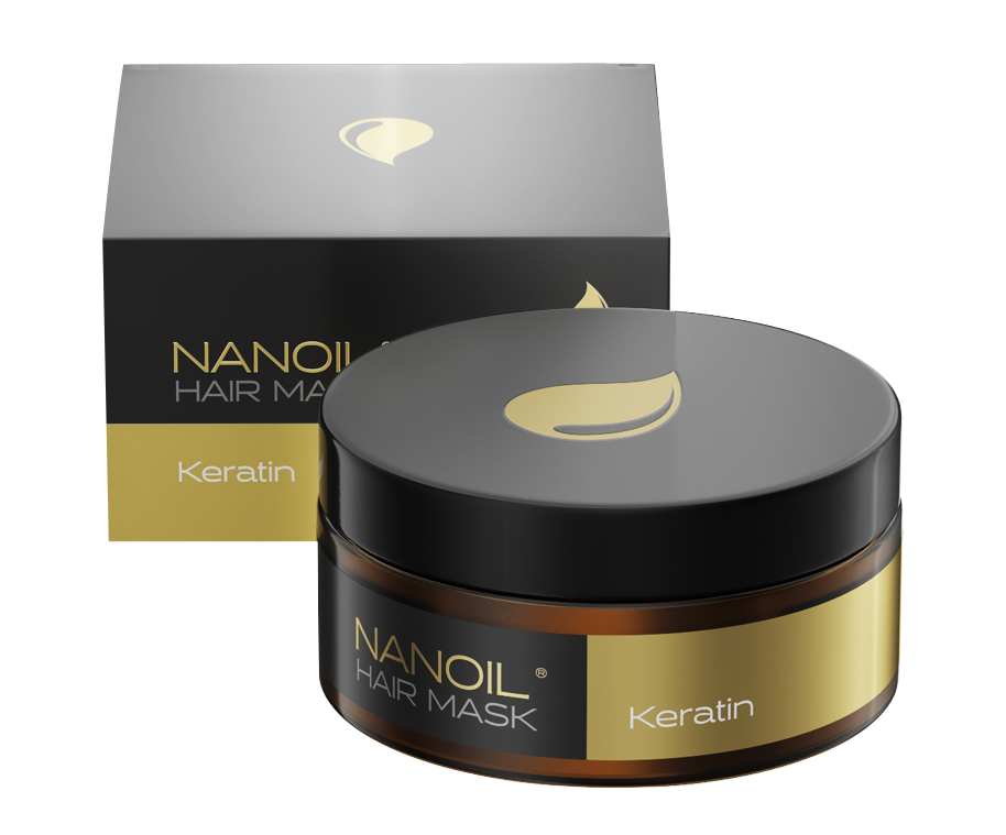 Nanoil – regenerierende Haarmaske mit Keratin